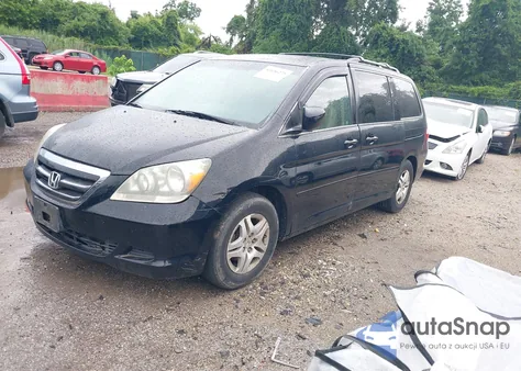 2007 Honda Odyssey Ex-L z USA, uszkodzony, nr VIN 5FNRL38747B066452